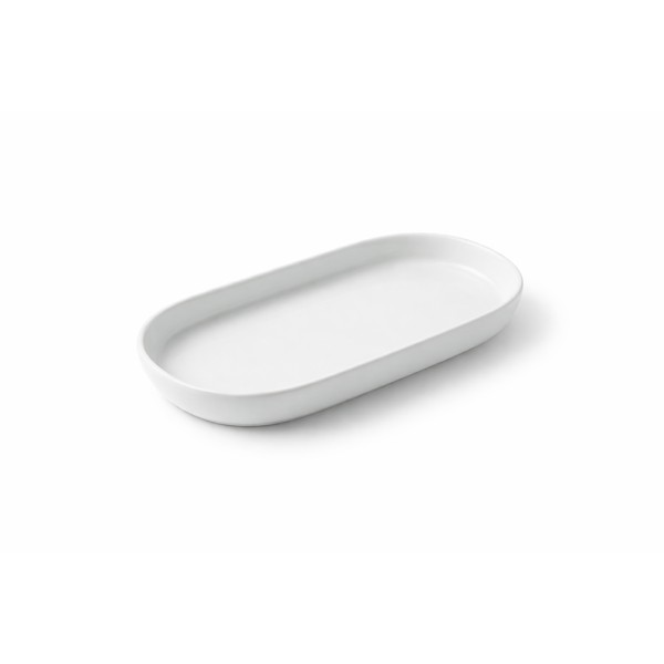 HARD GOODS PORCELAIN OVAL PLATE W. EDGE 