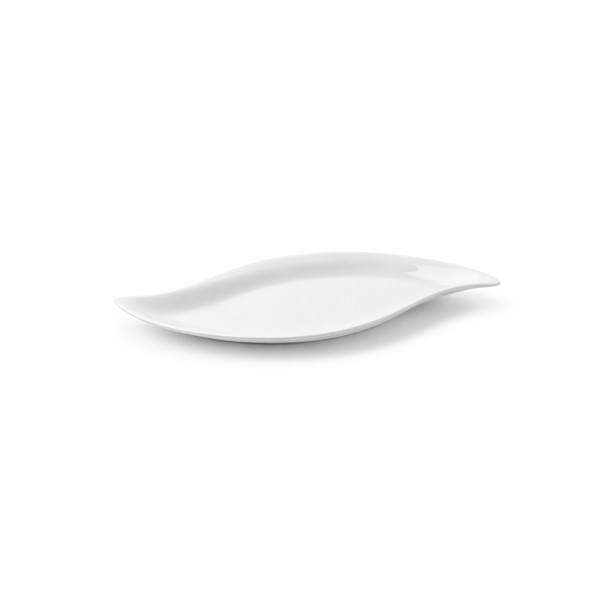 HARD GOODS PORCELAIN WAVE SERVING PLATE