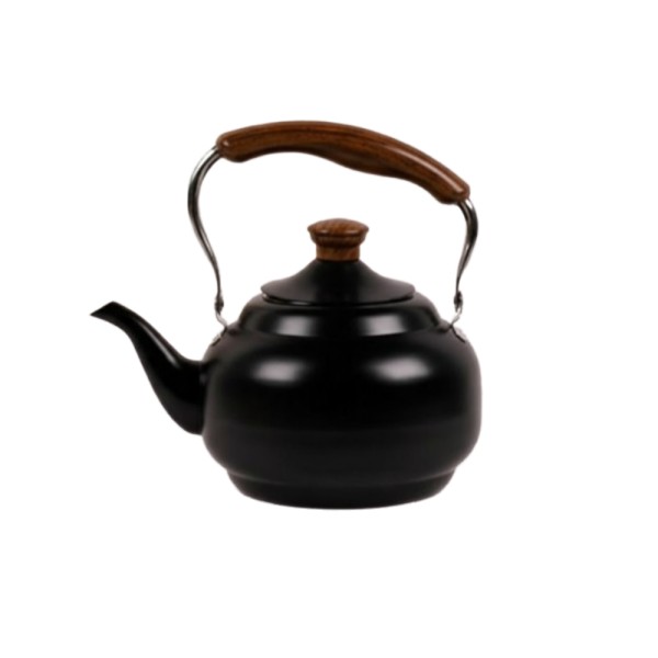 HARD GOODS TEA KETTLE BLACK MAT STAINLESS
