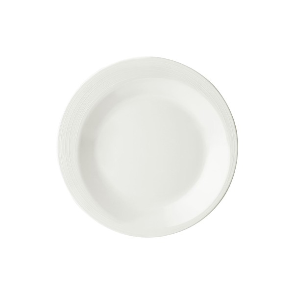 HOOVER MELAMINE JEWEL DEEP PLATE WHITE