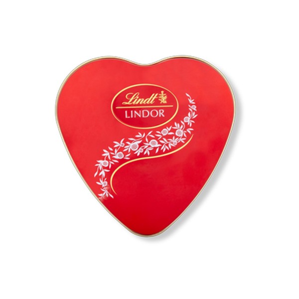 LINDT L AND S LINDOR MLK CRSTL HEART