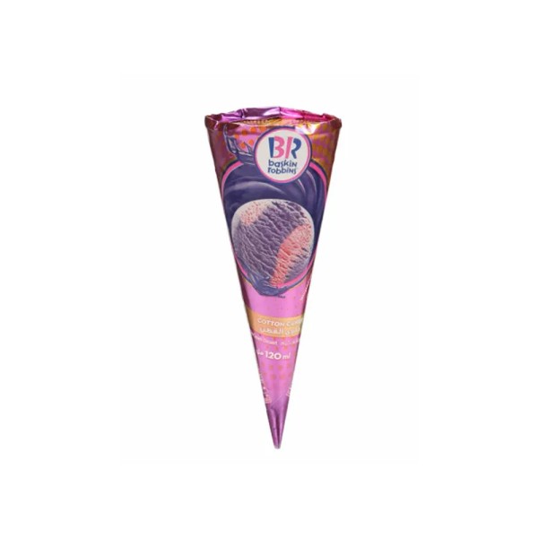 BASKIN ROBBINS COTTON CANDY ICE CREAM CONE