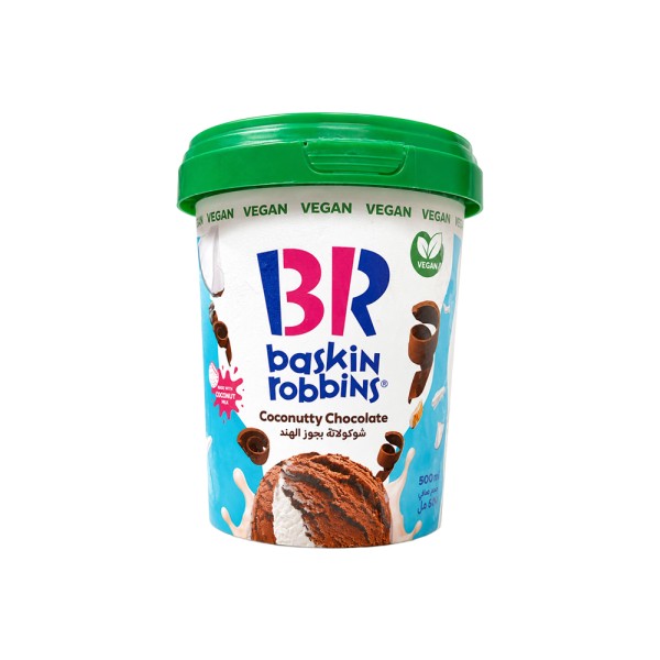 BASKIN ROBBINS COCONUTTY CHOCOLATE NON DAIRY ICE CREAM