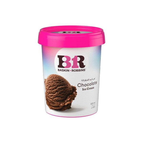 BASKIN ROBBINS CHOCOLATE ICE CREAM CUP