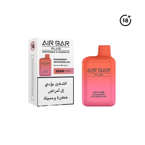 AIR BAR PLUS RASPBERRY WATERMELON 3500 PUFFS