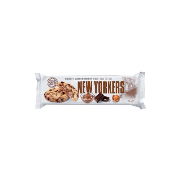 MERBA NEW YORKERS COOKIES WITH HAZELNUT CREME