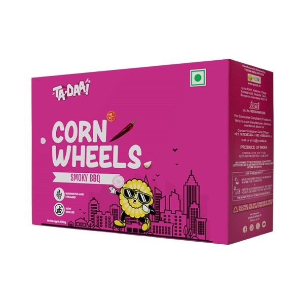 TA-DAA! CORN WHEELS SMOKY BBQ