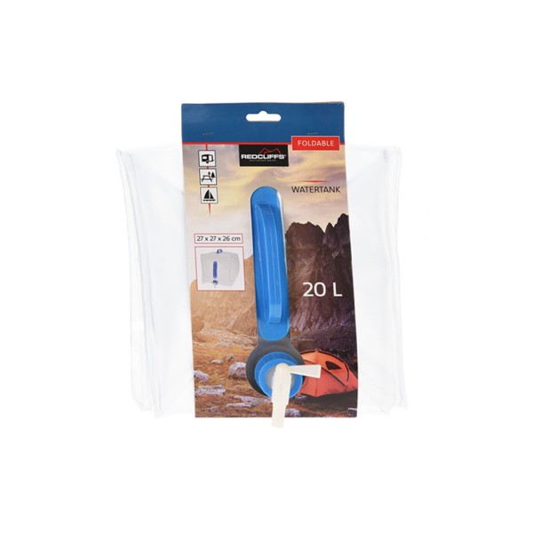 REDLIFFS WATER CONTAINER 20 LITER FOLDABLE, PVC TANK