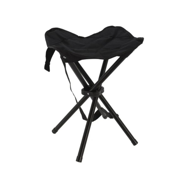 REDLIFFS STOOL 4 LEGS FOLDABLE, POLYESTER AND STEEL