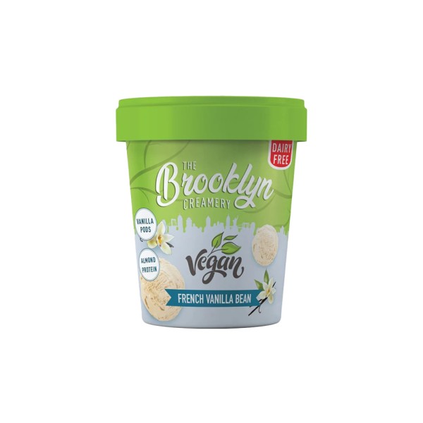 BROOKLYN THE CREAMERY FRENCH VANILLA BEAN VEGAN ICE CREAM