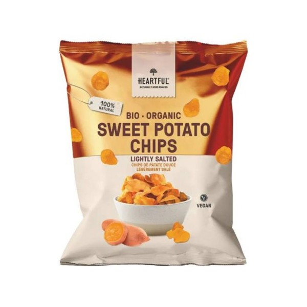 HEARTFUL BIO ORGANIC SWEET POTATO CHIPS