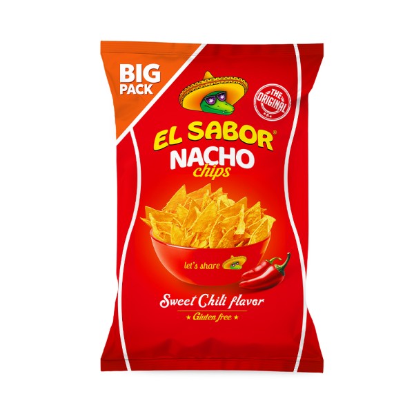 EL SABOR NACHO CHIPS SWEET CHILI