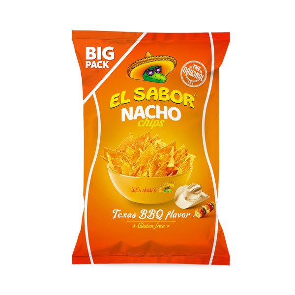 EL SABOR NACHO CHIPS BARBECUE