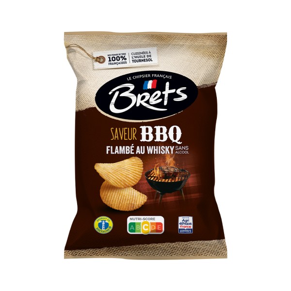 BRETS BARBECUE FLAMBE AU WHISKY CHIPS