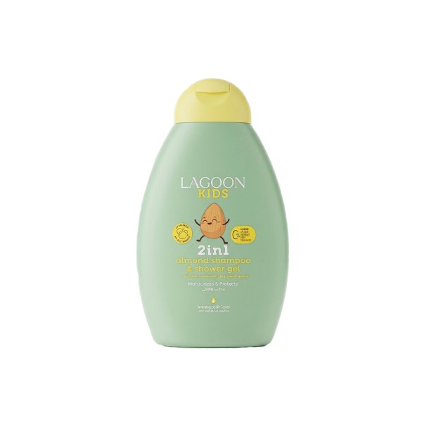 LAGOON  KIDS 2IN1 SHAMPOO+SHOWER GEL ALMOND