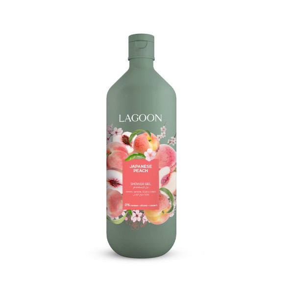 LAGOON  SHOWER GEL JAPANESE PEACH