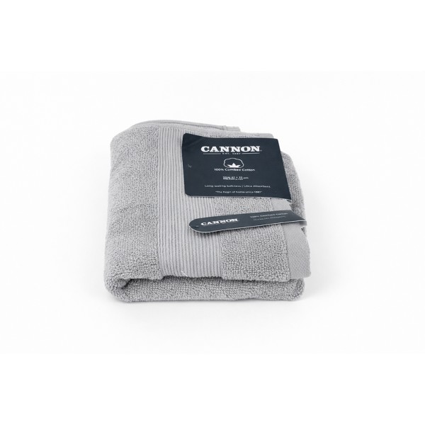 CANNON SP.NK GUEST TOWEL COT PLAIN COMBD YARN 600GSM LILA