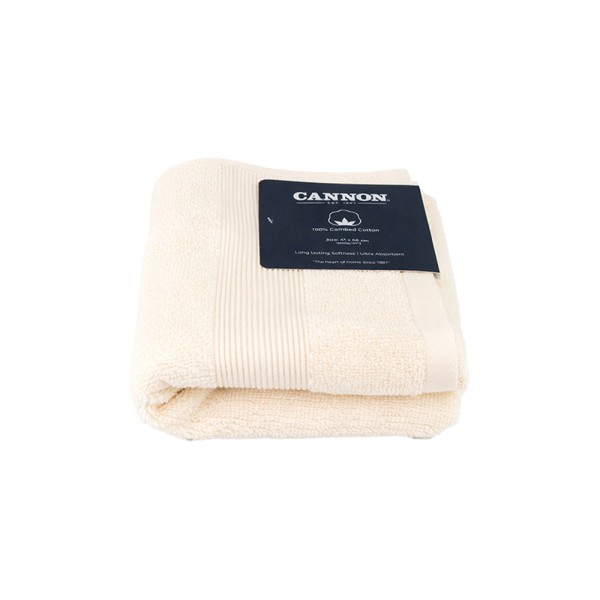CANNON SP.NK FACE TOWEL COT PLAIN COMBED YARN 600GSM EGNG