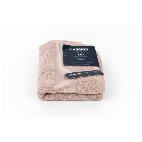 CANNON SP.NK GUEST TOWEL COT PLAIN COMBD YARN 600GSM MUSH