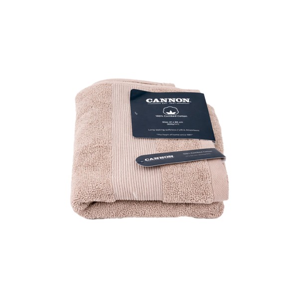 CANNON SP.NK FACE TOWEL COT PLAIN COMBED YARN 600GSM MUSH