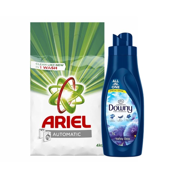 ARIEL ORIGINAL MICROBOOSTER DET 4KG+DOWNY CNCTR VD 1L FR