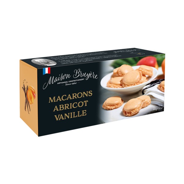 M.BRUYERE MACARONS ABRICOT VANILLE