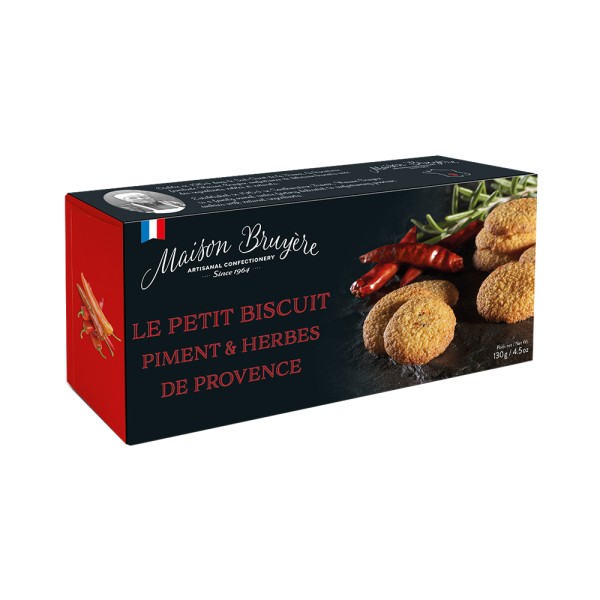 M.BRUYERE LE PETIT BISCUIT PIMENT ET HERBES DE PROVENCE