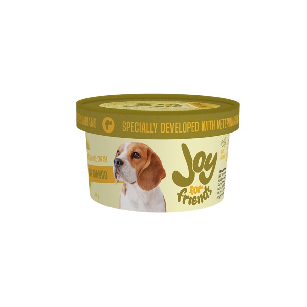 JOY FOR FRIENDS DOG FRIENDLY SUNNY MANGO ICE CREAM