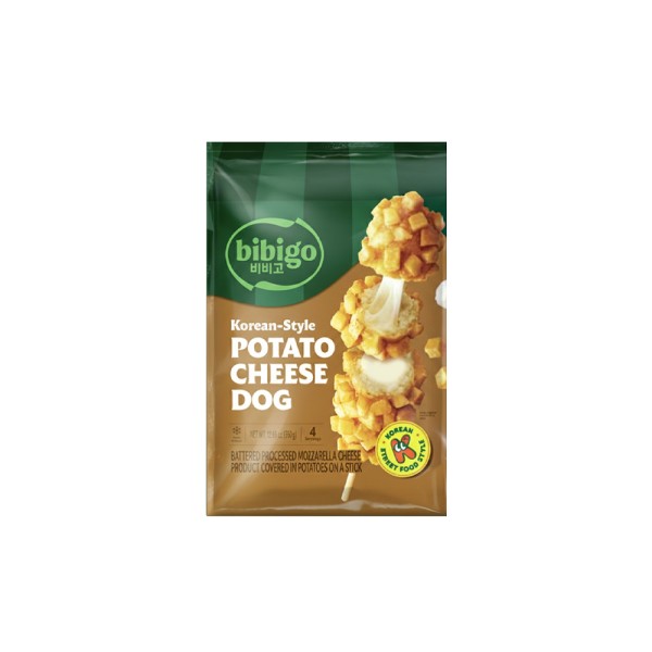 BIBIGO CHEESE CORN DOG WITH POTATO CUBE