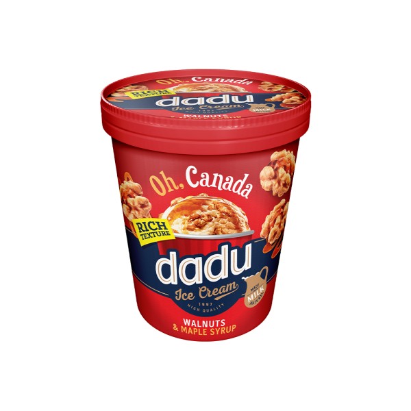 DADU MAPLE SYRUP ICE CREAM WITH CARMELIZED WALNUTS TUB