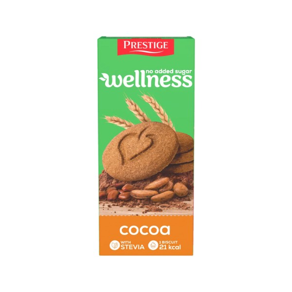 MUSCADET PRESTIGE WELLENES STEVIA BISCUITS NO ADDED SUGAR COCOA