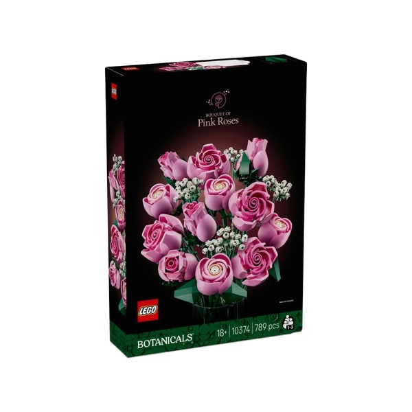 LEGO BOUQUET OF PINK ROSES