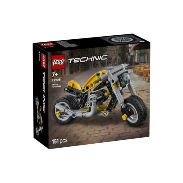 LEGO YELLOW MOTORCYCLE