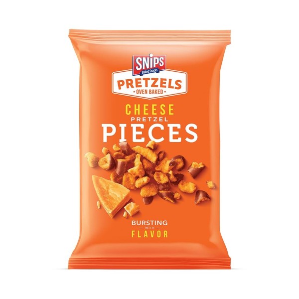 SNIPS PRETZELS CHEESE PIECES 