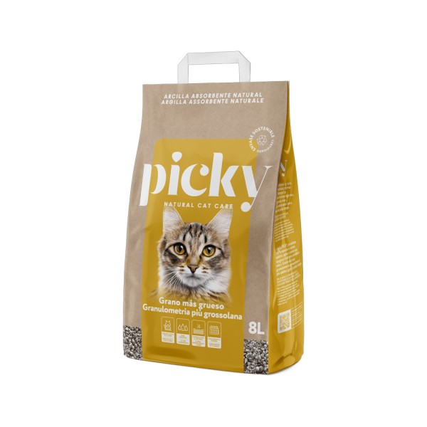 PICKY NATURAL ABSORBENT COARSER GRAINED