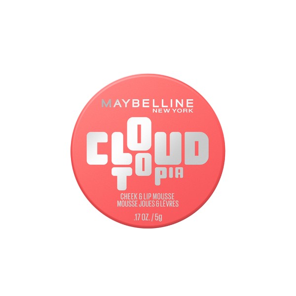 MAYBELLINE CLOUDTOPIA 05 CORAL ILLUSION LIP AND CHEEK TINT