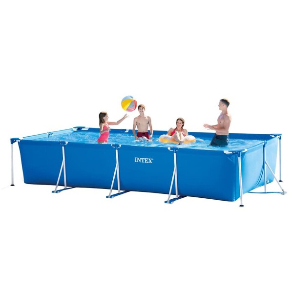 INTEX RECT. FRAME POOL 2.20X1.50X0.60M NO FILTER