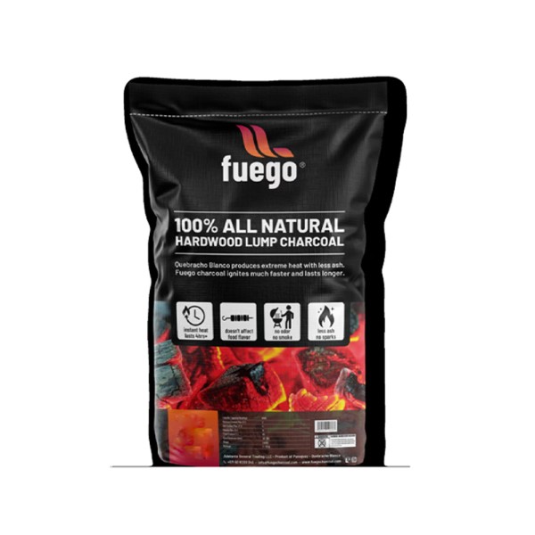 FUEGO FUEGO BBQ NATURAL CHARCOAL