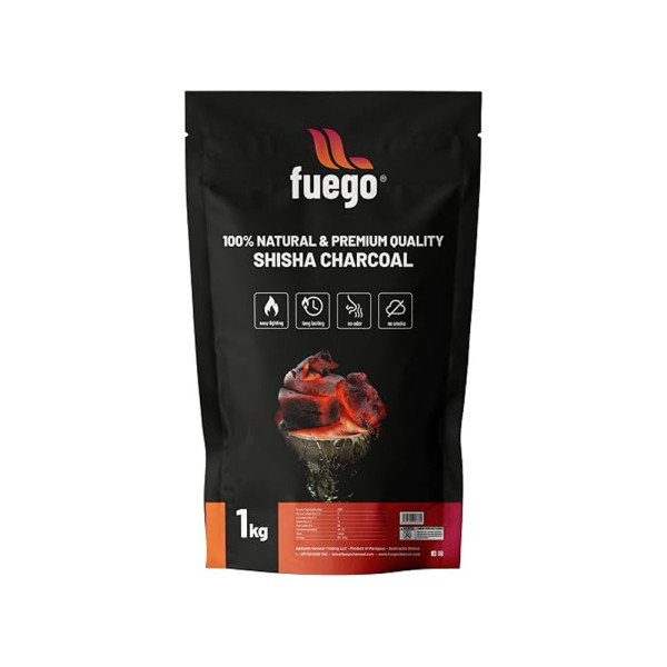 FUEGO FUEGO SHISHA NATURAL CHARCOAL