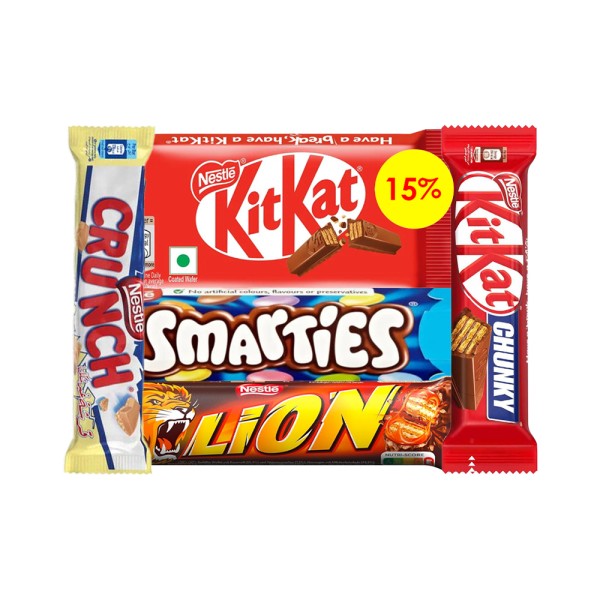 KITKAT 5 MIXED CHOCOLATE BUNDLE AT 15PCUT 
