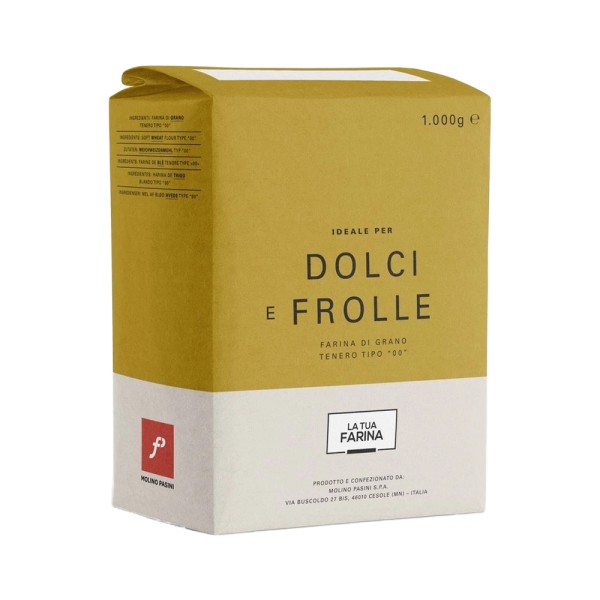 MOLINO PASINI DOLCI E FROLLE FARINA TENERO TIPO 00