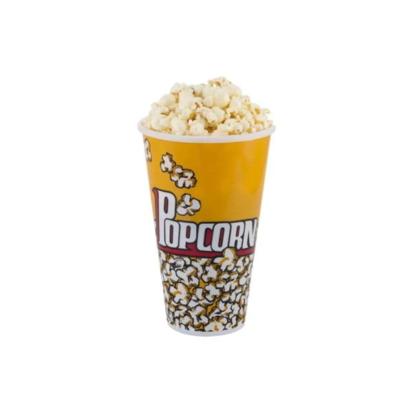 HARD GOODS PLASTIC TALL POPCORN BUCKET  18CM