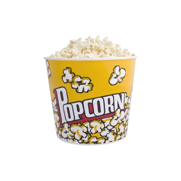 HARD GOODS PLASTIC MEDUIM POPCORN BUCKET 18CM