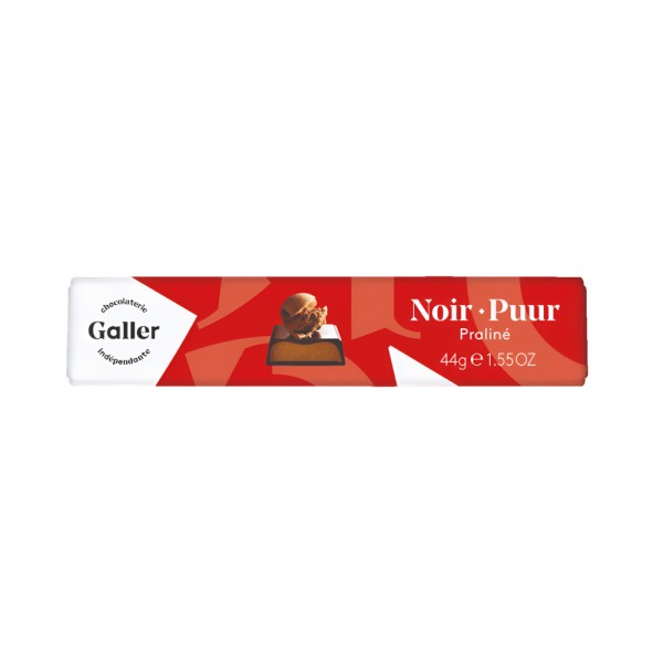 GALLER CHOCOLATE DARK BARS PRALINE 