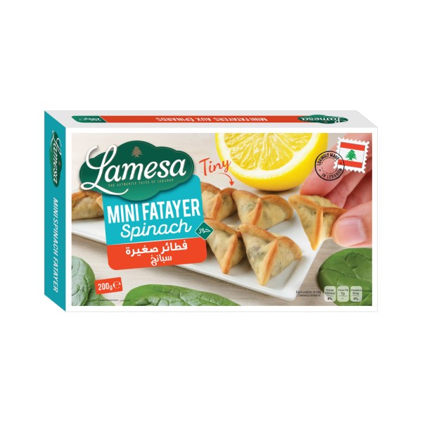 LAMESA MINI FATAYER SPINACH