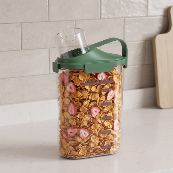 360 COARSE GRAIN FOOD STORAGE W.LID GREEN