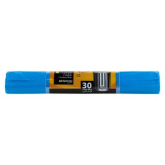 SPINNEYS ESSENTIALS TRASH BAG BLUE 30PC