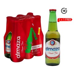 ALMAZA BEER BOTTLE 5+1 FREE