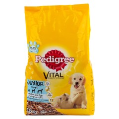 Pedigree Junior (2-12 Months) Vital Protection Chicken & Egg Flavor 1.5Kg 373742-V001 by Pedigree