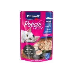 VITAKRAFT CAT POESIE DELI SAUCE+POLLOCK